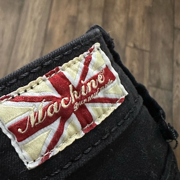 Machine Rose Embroidered Black Skinny Jean - Picture 4 of 5